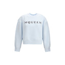 Light Blue Cotton Sweatshirt
