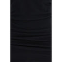 Black Cotton Casual Dress