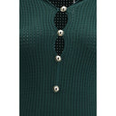 Bicolor Viscose Casual Dress