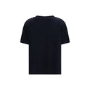 Blue Viscose T-Shirt