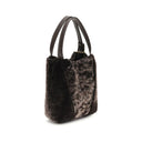 Brown Fur Shoulder Bag