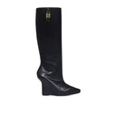 Black Calfskin Boots
