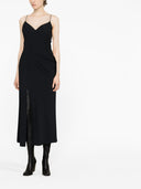 Alexander McQueen Draped Midi Dress