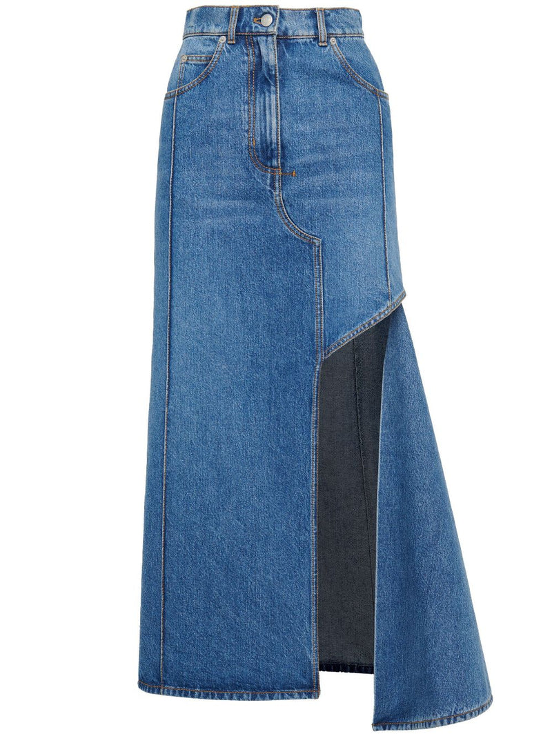 Alexander McQueen Jeans-Midirock