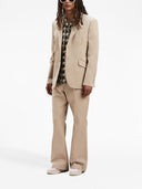 Palm Angels Trousers Beige Palm Angels