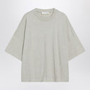 Fear of God Essentials Oversized greige cotton-blend T-shirt