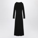 Victoria Beckham Black viscose dress with cut-out