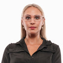 Chic Rose-Tinted Designer Eyewear