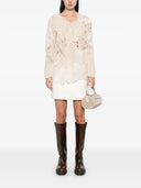 Ermanno Scervino Wool mini skirt