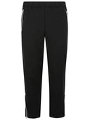 Comme Des Garcons Zippered ankle trackpants wide leg