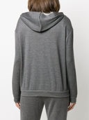 Brunello Cucinelli zipped long-sleeve hoodie
