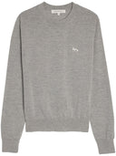 Maison Kitsuné Maison Kitsune Suéter Regular con Parche de Zorro Bebé