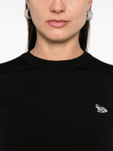 Maison Kitsuné Maison Kitsune suéter con parche de zorro bebé