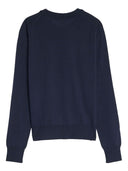 Maison Kitsuné Maison Kitsune Suéter Regular con Parche de Zorro Bebé