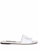 Dolce & Gabbana DG Logo leather sandals