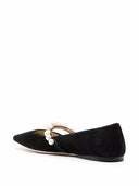 Jimmy Choo Square Toe Ballet Flats Ade