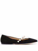 Jimmy Choo Square Toe Ballet Flats Ade