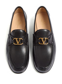 Valentino Garavani Vlogo Signature Moccasin In Buffalo