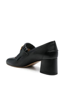 Valentino Garavani Vlogo Signature Calfskin Pumps With Fringes 55mm