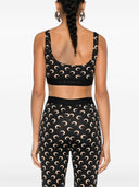 Marine Serre moon sports bra