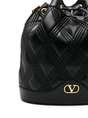 Valentino Garavani Quiltie 67 leather bucket bag