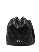 Valentino Garavani Quiltie 67 leather bucket bag