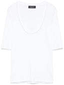 Fabiana Filippi chain detail T-shirt