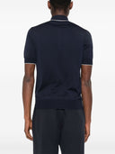 Brunello Cucinelli cotton polo shirt - blue