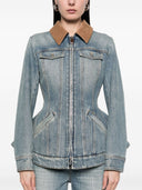Alexander McQueen Coats Clear Blue