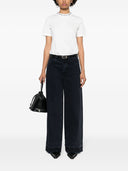 Хлопковая футболка Golden Goose, украшенная стразами