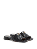 Valentino Garavani Quiltie 67 Slide Sandal in 60mm Quilted Nappa Leather