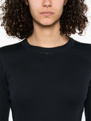 Fabiana Filippi Black Filo Diamante-Detail T-Shirt