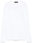 Fabiana Filippi T-shirt With Diamond Thread Detail