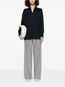Fabiana Filippi Wool and cotton blend polo shirt