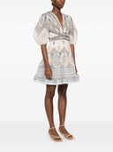 Zimmermann pleated mini dress