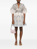 Zimmermann pleated mini dress