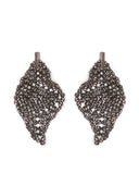 Brunello Cucinelli Sculptured silver earrings