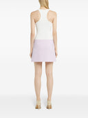 Courreges Pre Courrèges buckle-fastening white tank top