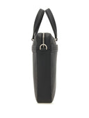Ferragamo logo-stamp leather briefcase