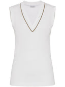 Brunello Cucinelli Top White