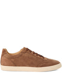 Brunello Cucinelli Washed suede sneakers with latex sole