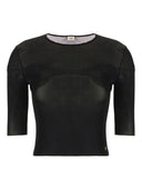 Saint Laurent Cassandre knit top