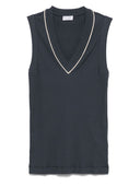 Brunello Cucinelli Top Blue