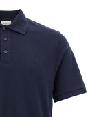 Saint Laurent  T-shirts and Polos Blue