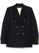 Golden Goose wool blend double-breasted blazer