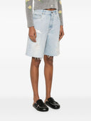 Golden Goose Shorts Clear Blue