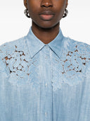 Ermanno Scervino Shirts Clear Blue