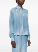 Ermanno Scervino Shirts Clear Blue