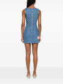 MARINE SERRE Dresses Clear Blue