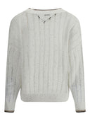 Brunello Cucinelli Sweaters White